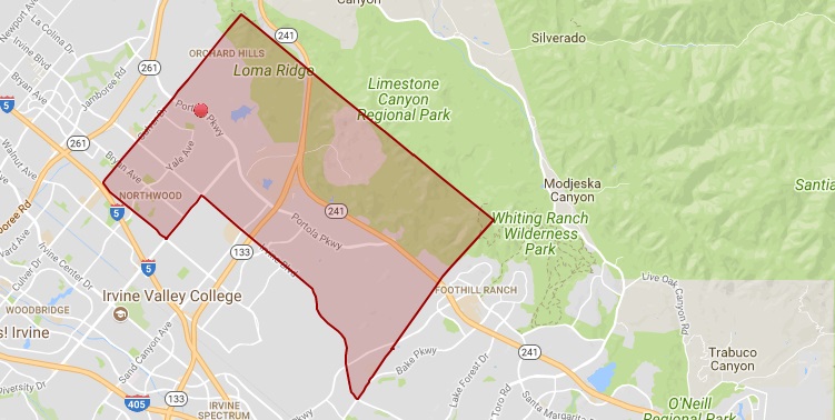 Which High Schools Can you Attend in Irvine California Map of the Boundary for Northwood High