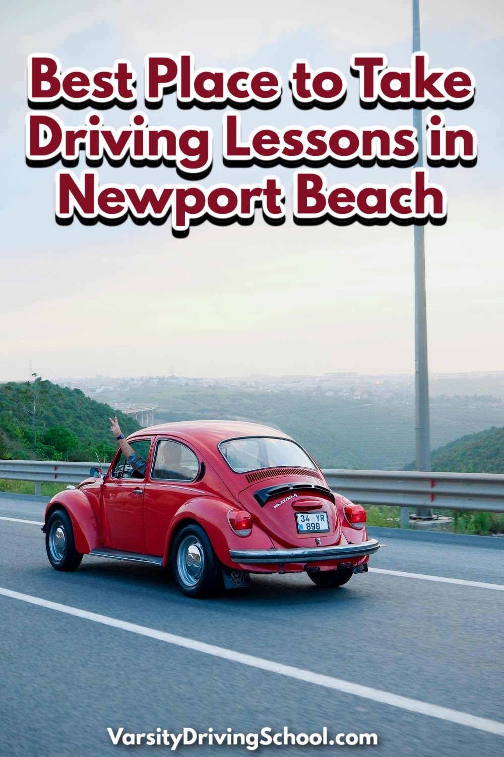 Varsity Driving School is the best place to take driving lessons in Newport Beach for teens and adults alike.