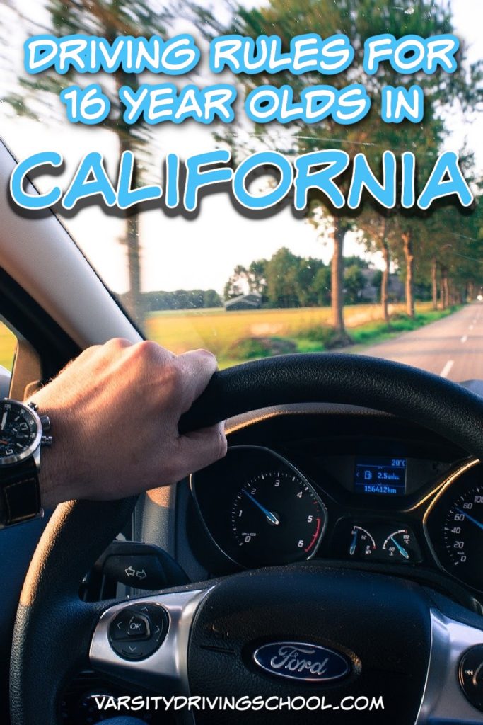 Teens need to know the driving rules for 16 year olds in California so that they can practice safely and not lose the license they just received.