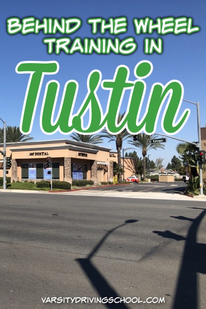 The best Tustin behind the wheel training can be found at Varsity Driving School, where students will learn defensive driving.