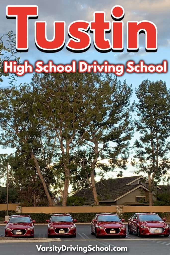 Varsity Driving School is the best Tustin High School driving school for teens to use to get a driver’s license in Orange County.