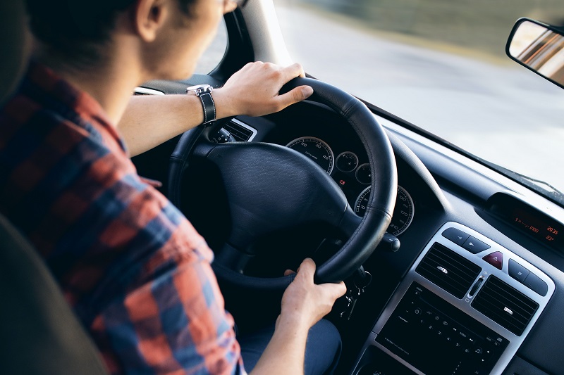 How Long does Driving School Last in California  Close Up of a Man Driving a Car