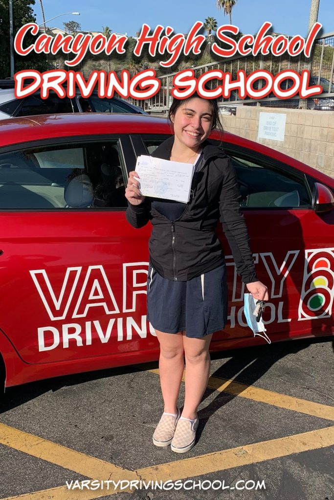 Varsity Driving School is the best Canyon High School driving school where students will learn how to drive safely and defensively.