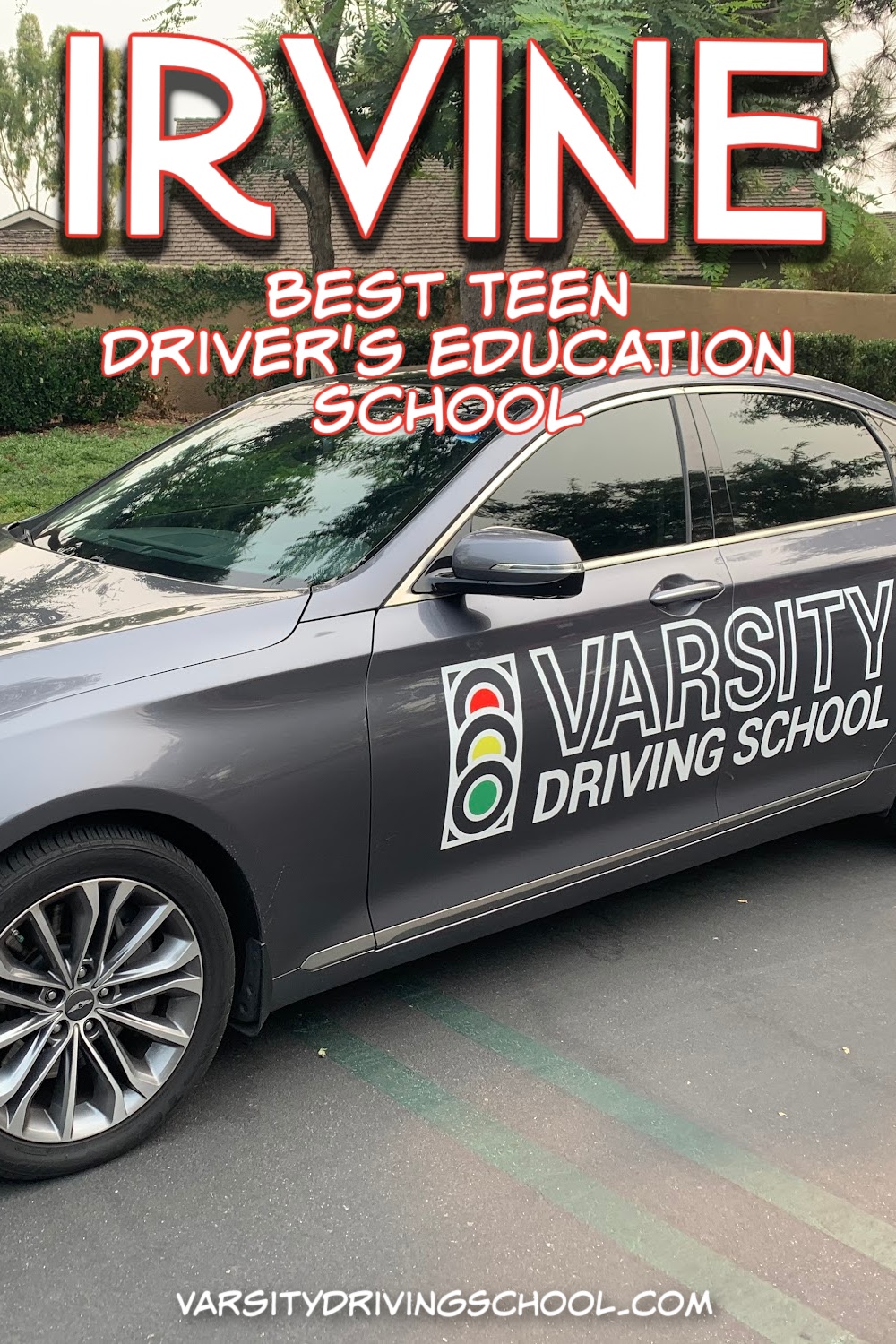 Varsity Driving School is the best teen drivers education school in Irvine for students to learn how to drive defensively.