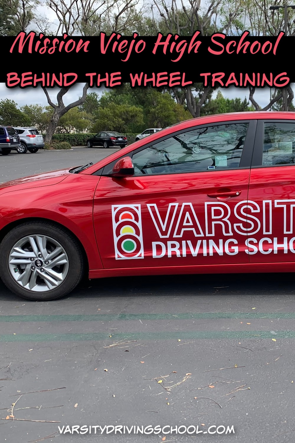 The best Mission Viejo High School behind the wheel training can be found at Varsity Driving School, the best driving school for teens.