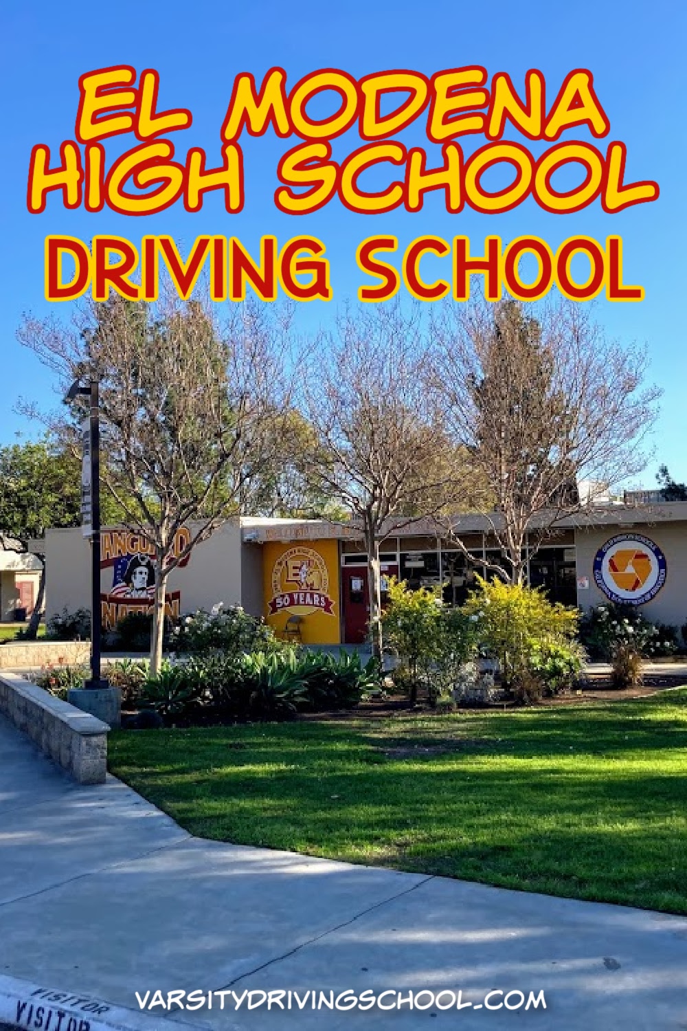 The best El Modena High School driving school is in the student’s corner every step of the way; that’s Varsity Driving School.