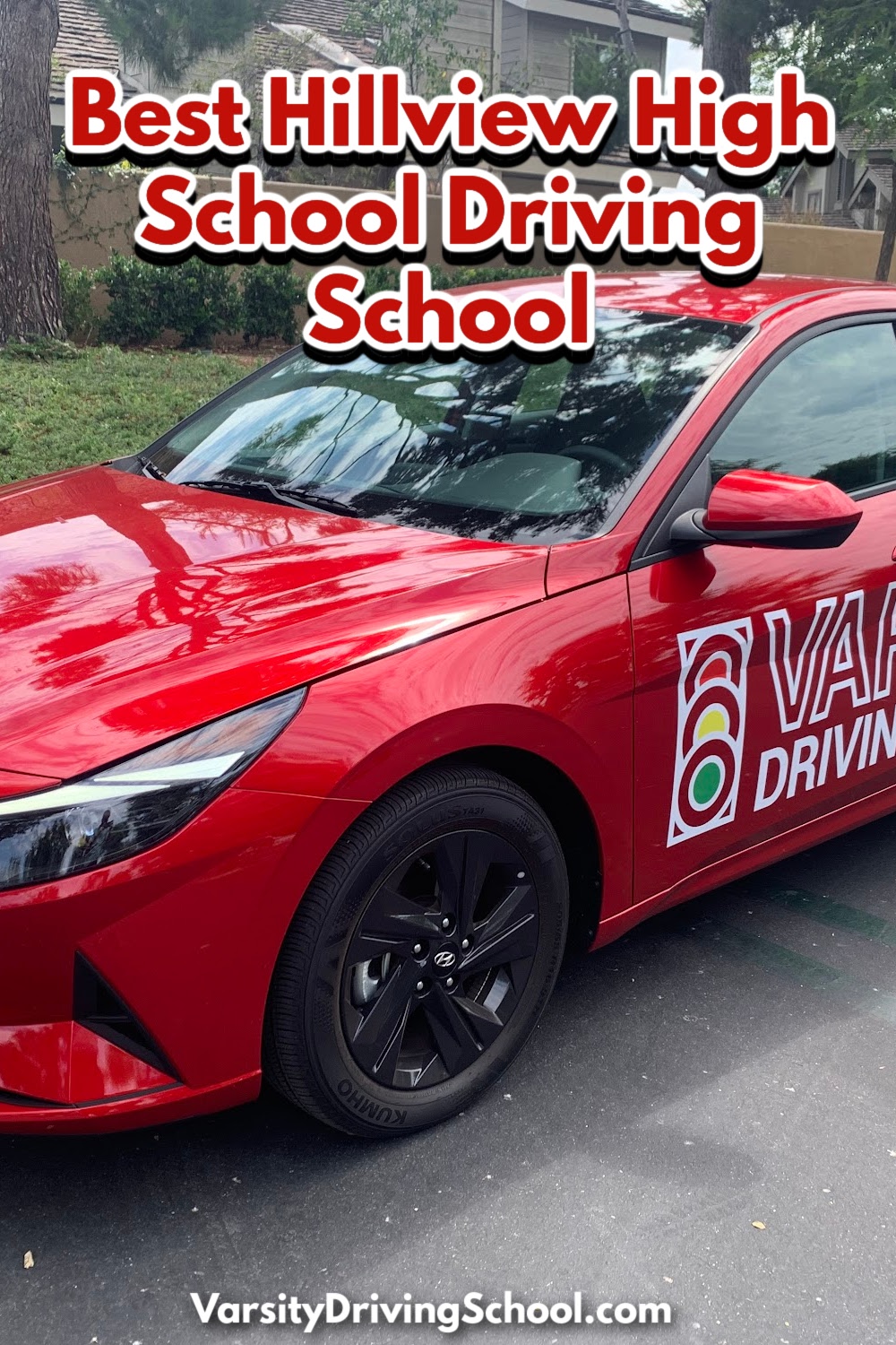 Students looking for the best Hillview High School driving school will find everything they need at Varsity Driving School.