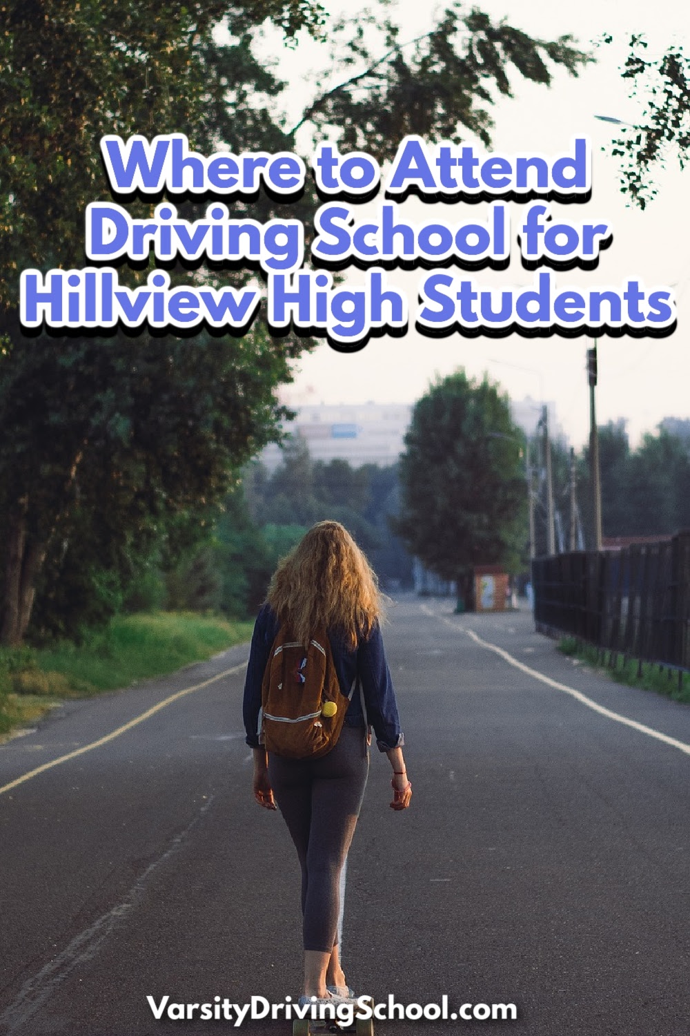 Varsity Driving School is the best Hillview High School driving school where teens learn to drive defensively and pass their driving test.