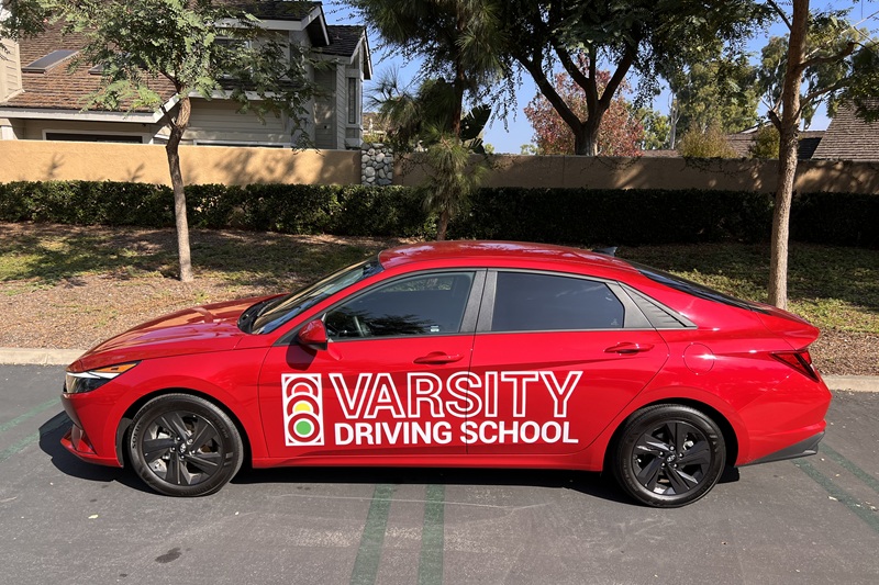 Best Century High School Behind the Wheel Training Vehicle Parked in a Parking Lot