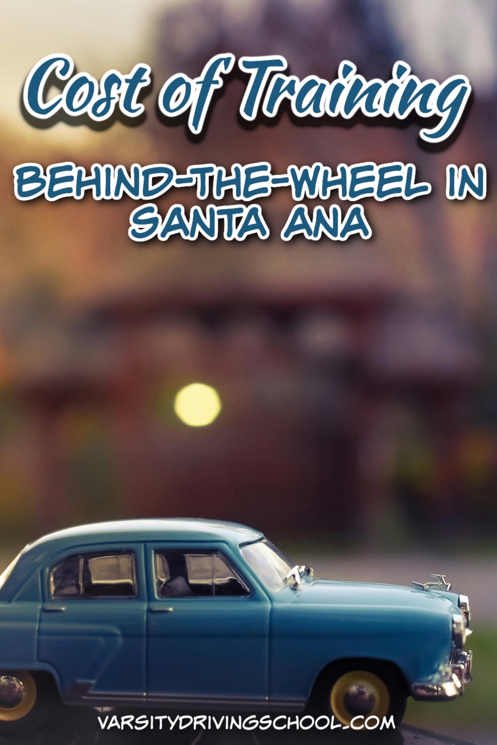 How much are behind the wheel driving lessons in Santa Ana? The answer depends on which packages the student utilizes with Varsity Driving.